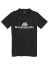 Balenciaga Activewear T-shirt In Black