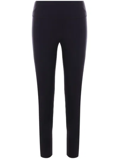 Balenciaga Black Stretch Nylon Leggings