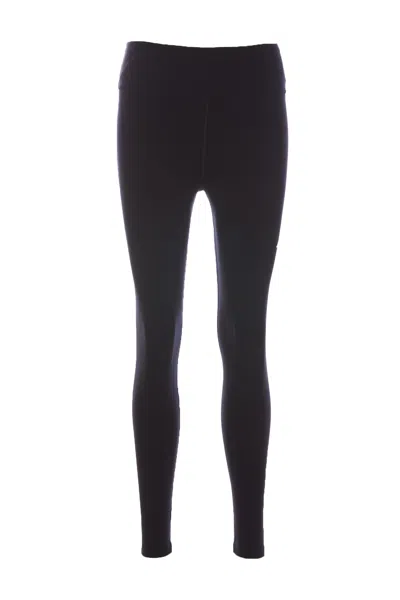 Balenciaga Black Stretch Nylon Leggings