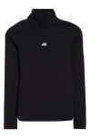 Balenciaga Black Reflective Logo Top