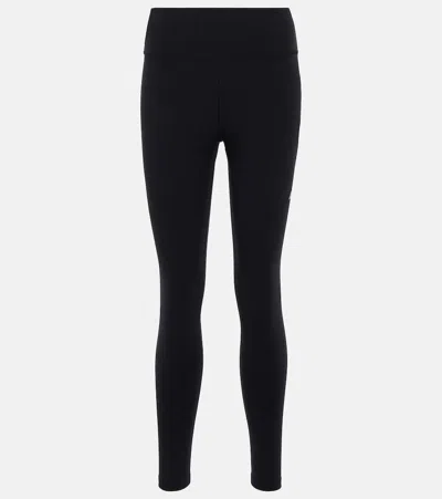 Balenciaga Activewear Logo Leggings In Black