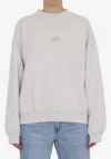 Balenciaga Activewear Logo Print Sweatshirt In White