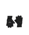 Balenciaga Activewear Fingerless Gloves In Black