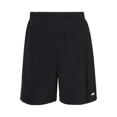 Pre-owned Balenciaga Activewear Stretch Shorts 'black'