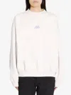 Balenciaga Activewear Logo Print Sweatshirt In White