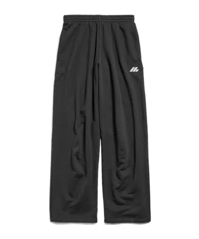 Balenciaga Activewear Track Pants In Black