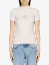 Balenciaga 'activewear' Stretch Jersey T-shirt In White