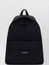 Balenciaga Adjustable Straps Backpack Front Pocket In Black