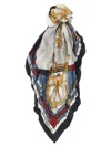 Balenciaga Nautical Square Scarf Design In Multi