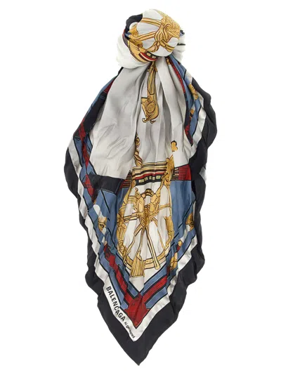 Balenciaga Ai Scarf In Multi