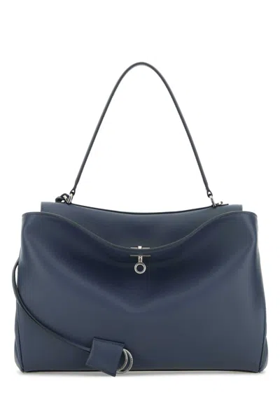 Balenciaga Air Force Blue Leather Medium Rodeo Handbag
