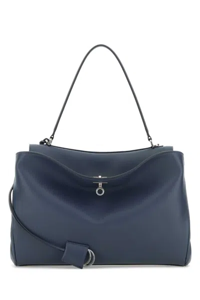 Balenciaga Air Force Blue Leather Medium Rodeo Handbag