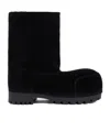 Balenciaga Alaska Faux-fur Boots In Black
