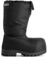Balenciaga Logo Patch Alaska Ankle Boots In Black