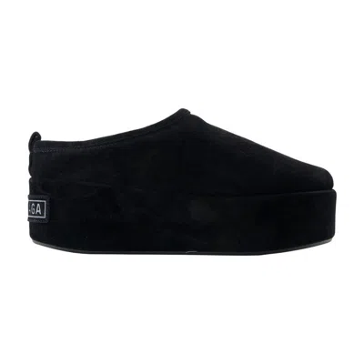 Balenciaga Alaska Mules In Black