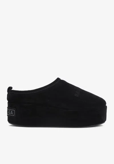 BALENCIAGA ALASKA PLATFORM MULES
