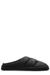 Balenciaga Polyamide And Fleece Alaska Slipper Shoes In Black