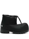 Balenciaga Alaska Snow Boots In Black