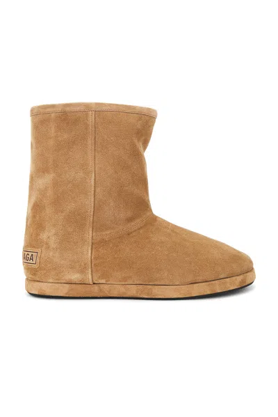 Balenciaga Alaska Soft Bootie In Brown