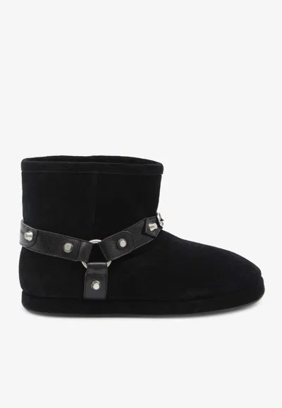 BALENCIAGA ALASKA SOFT SUEDE BOOTS