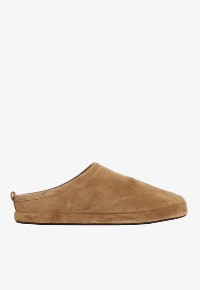 Balenciaga Slipper "alaska" In Brown