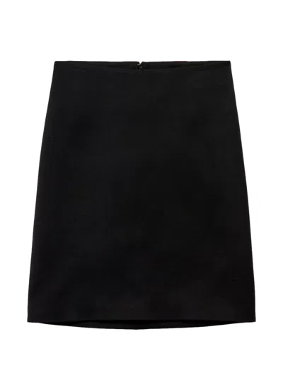 Balenciaga A-line Midiskirt In Black