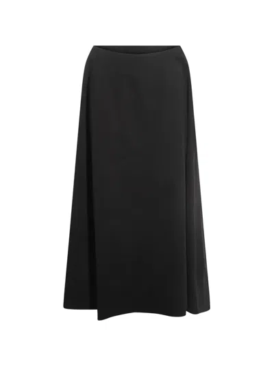 Balenciaga A-line Skirt In Black