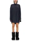 Balenciaga Women's All Over Logo Shirt In Black