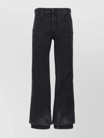 BALENCIAGA 'ALPINE' DENIM TROUSERS WITH FRONT AND BACK POCKETS