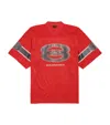 Balenciaga American Football T-shirt In Red