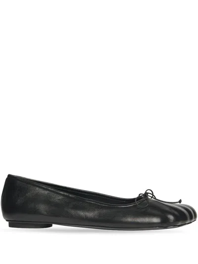 Balenciaga Anatomic Flats Shoes In Black