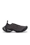 Balenciaga Dark Grey Fabric Anatomic Sneakers In Gray