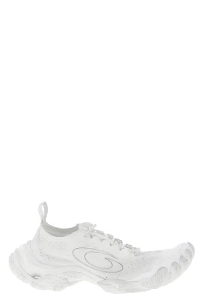 Balenciaga Anatomic Runner Slip-on Sneakers In White