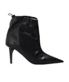 Balenciaga And Ankle Boots In Black