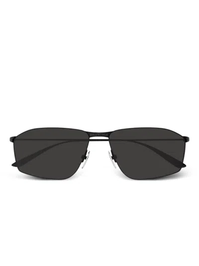 BALENCIAGA ANGULAR-FRAME SUNGLASSES