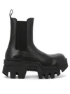Balenciaga Bulldozer 40 Leather Chelsea Boots In Multi