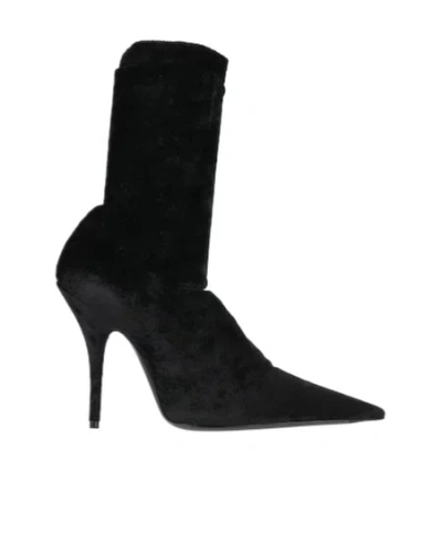 Balenciaga Ankle Boots In Black