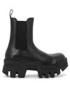 Balenciaga Bulldozer 40 Leather Chelsea Boots In Multi