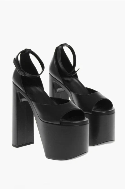 Balenciaga Sandali Camden 160 Mm   Da Donna In Nero In Black