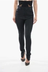 Balenciaga Ankle Zip 5 Pockets Stretch Leggings Pants