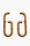Balenciaga Antique Gold-tone Metal Earrings