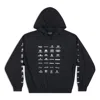 Balenciaga Archives Logos Hoodie 'black'
