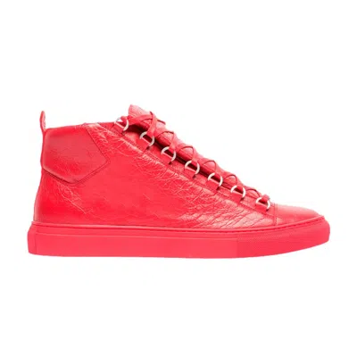 Pre-owned Balenciaga Arena High 'red' | Men's Size 45