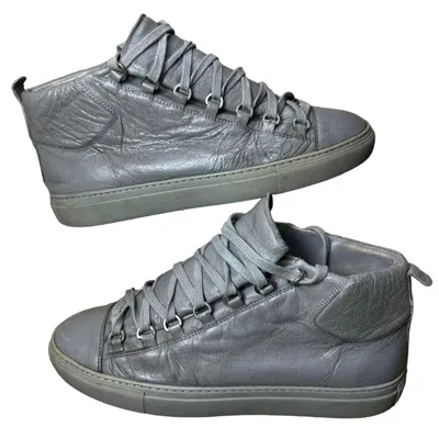 Pre-owned Balenciaga Arena High Trainers Shoes Avant Garde In Grey