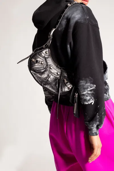 Balenciaga 'le Cagole Xs' Shoulder Bag In Black