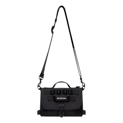 Pre-owned Balenciaga Army Messenger Bag 'black'