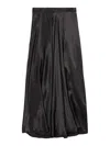 Balenciaga Asymmetrical Midi Skirt