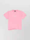 Balenciaga Asymmetrical Bottom Laurel Classic Boxy T-shirt Clothing