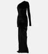 Balenciaga Asymmetric Dress In Black