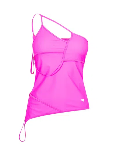 BALENCIAGA BALENCIAGA ASYMMETRIC STRAP TOP